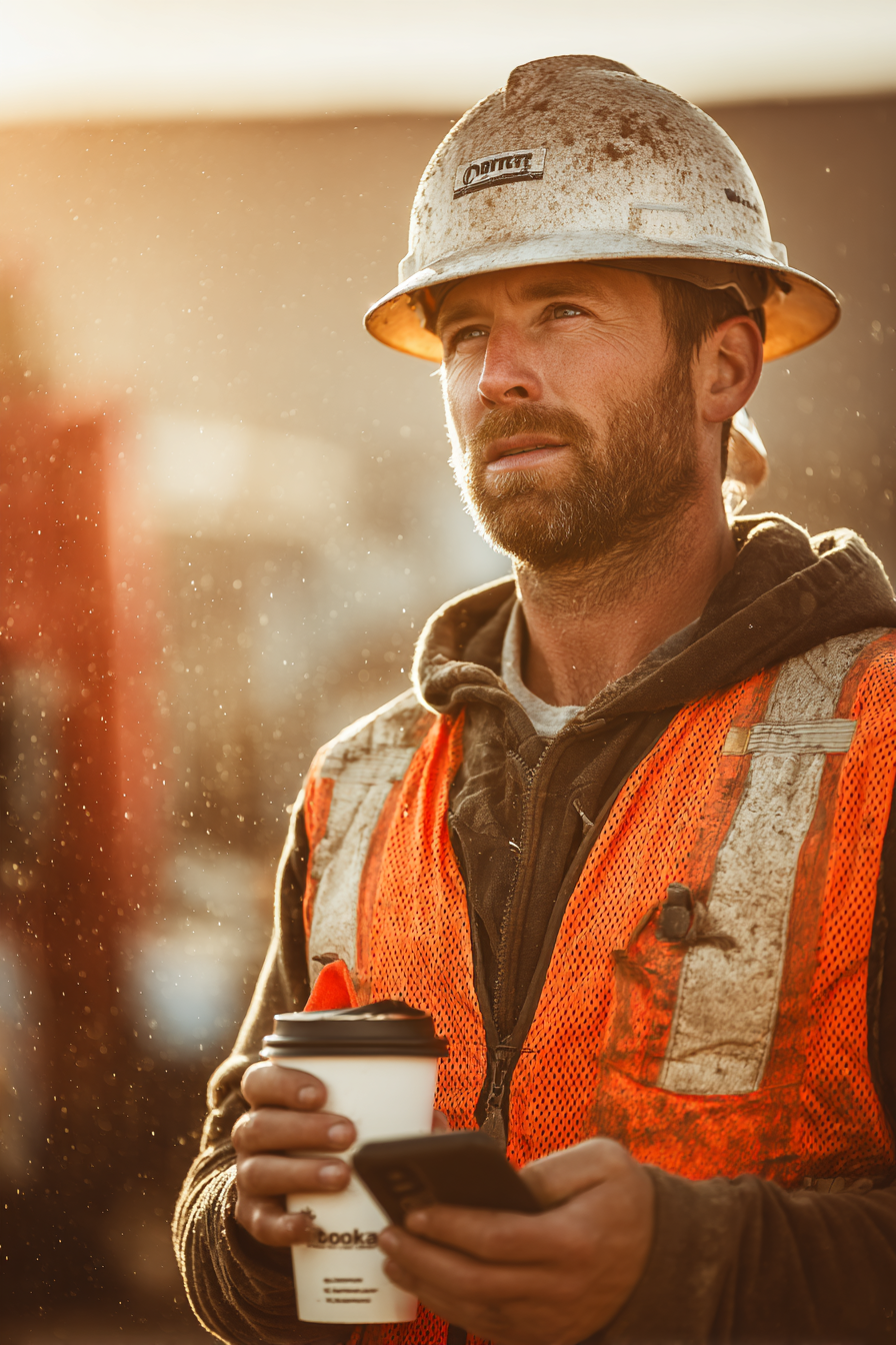 Red Dot fleet contact — rugged fleet manager in the field
